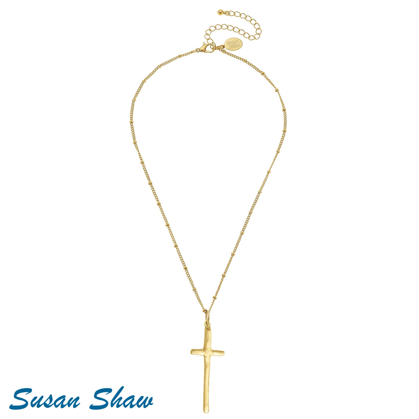 Tall Cross Necklace
