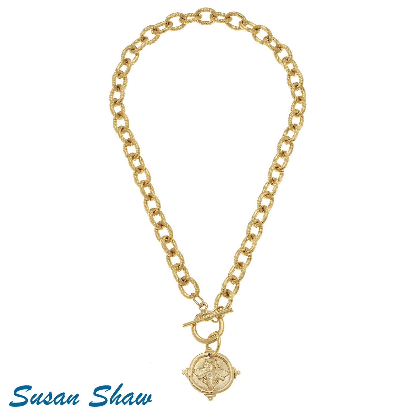 Coin Toggle Necklace
