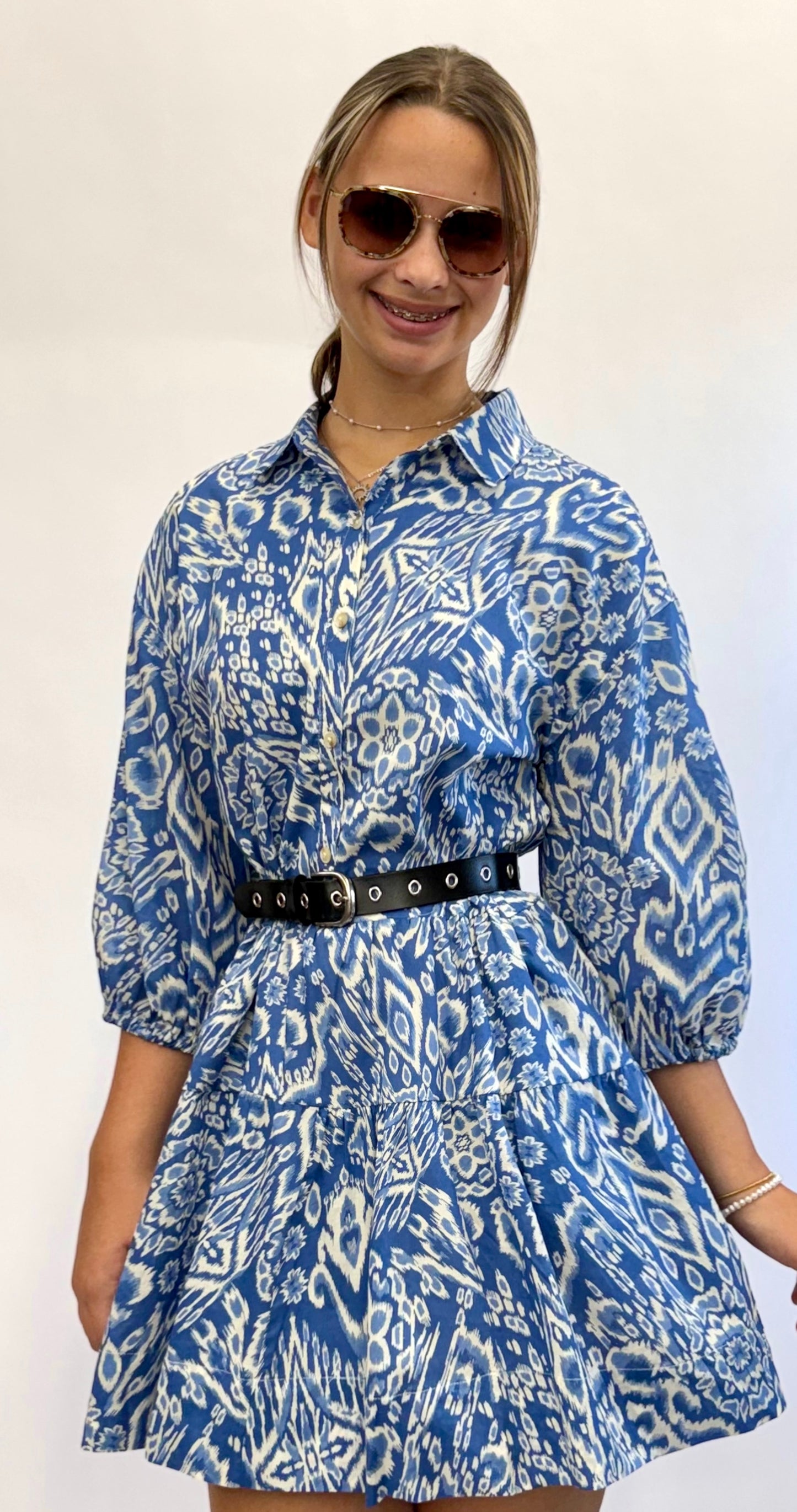 3/4 Sleeve Dress