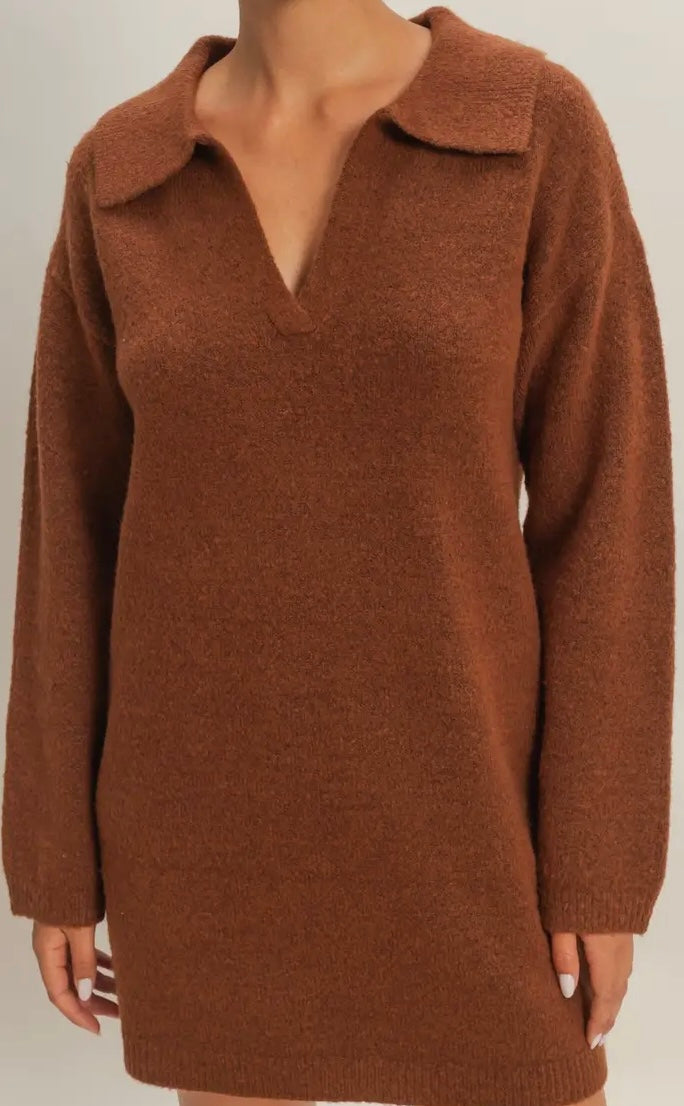 Polo Sweater Dress