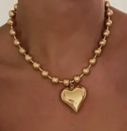 Bubble Heart Necklace