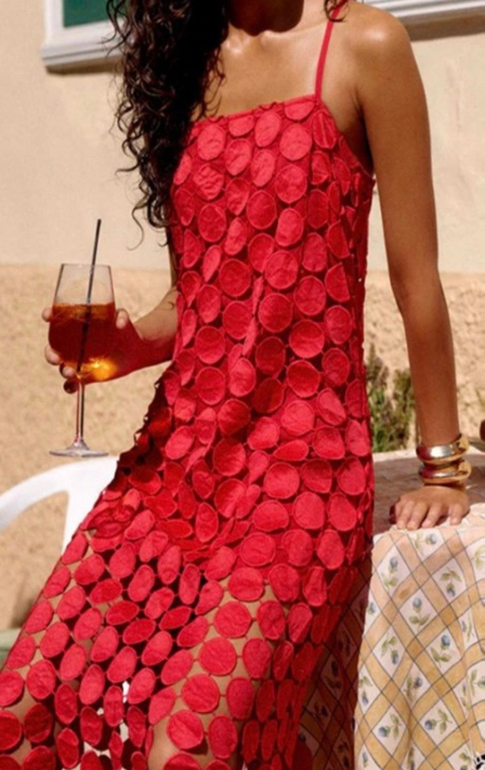 Coral Maxi Dress
