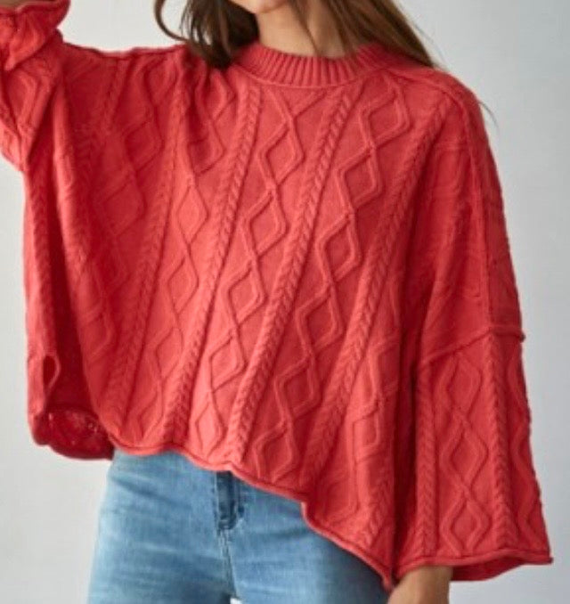 Dusty Red Sweater