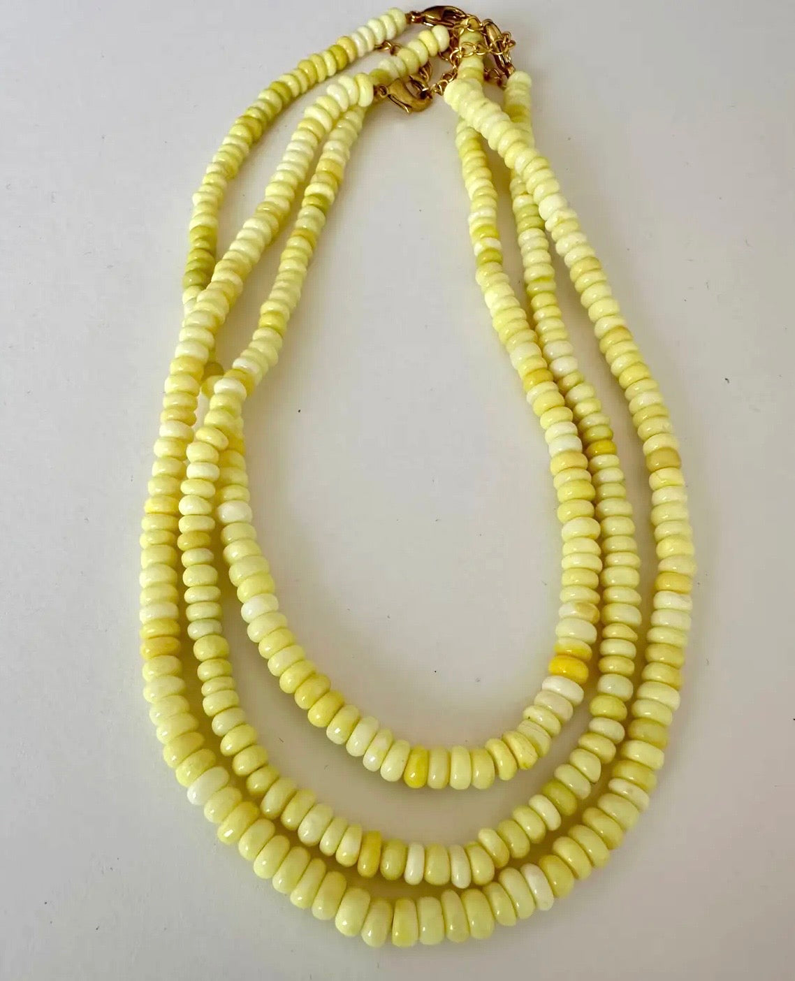 Butter Yellow Necklace