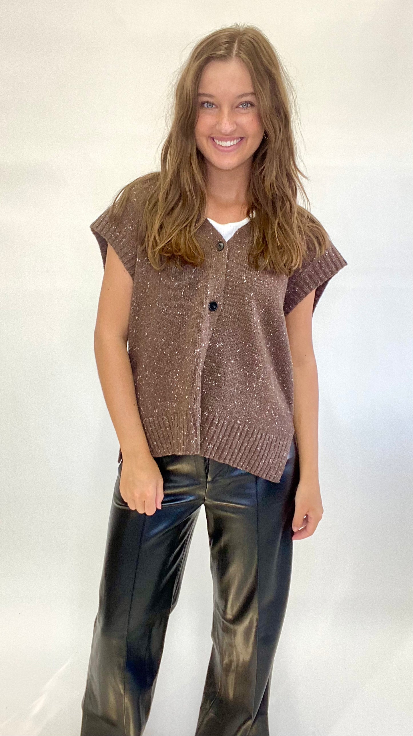 Button Front Vest