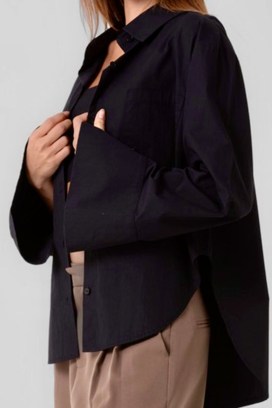Black Button Up