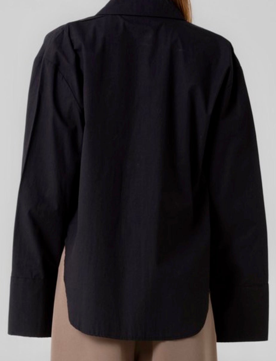 Black Button Up