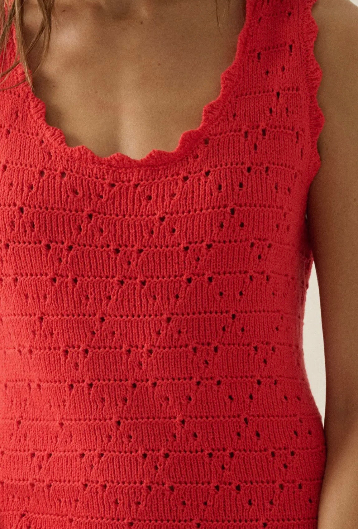 Crochet Mini Dress