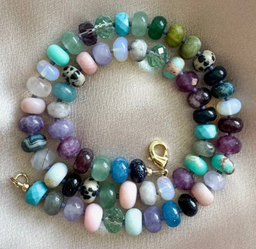 Ocean Amethyst Necklace