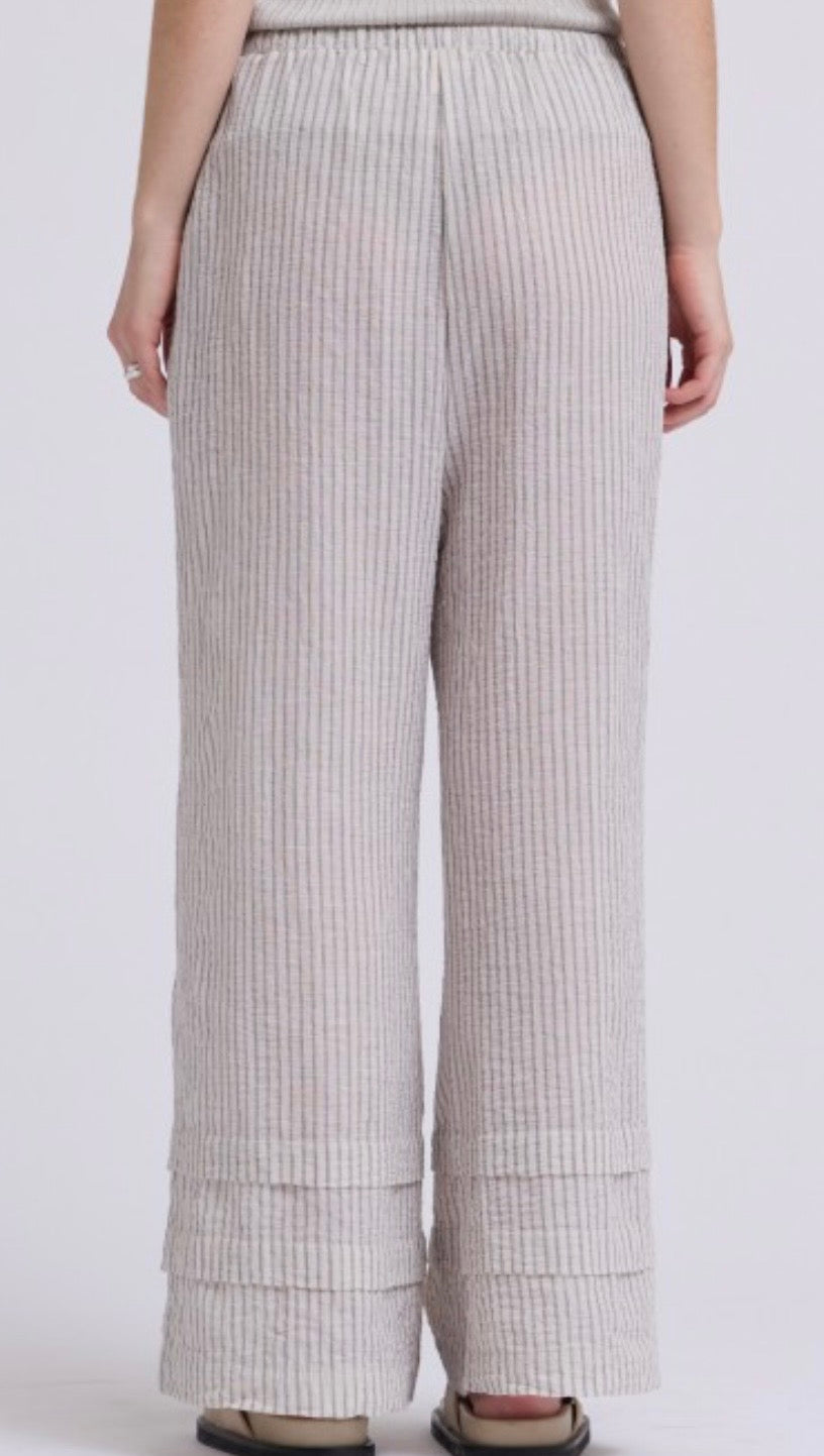 Striped Drawstring Pants