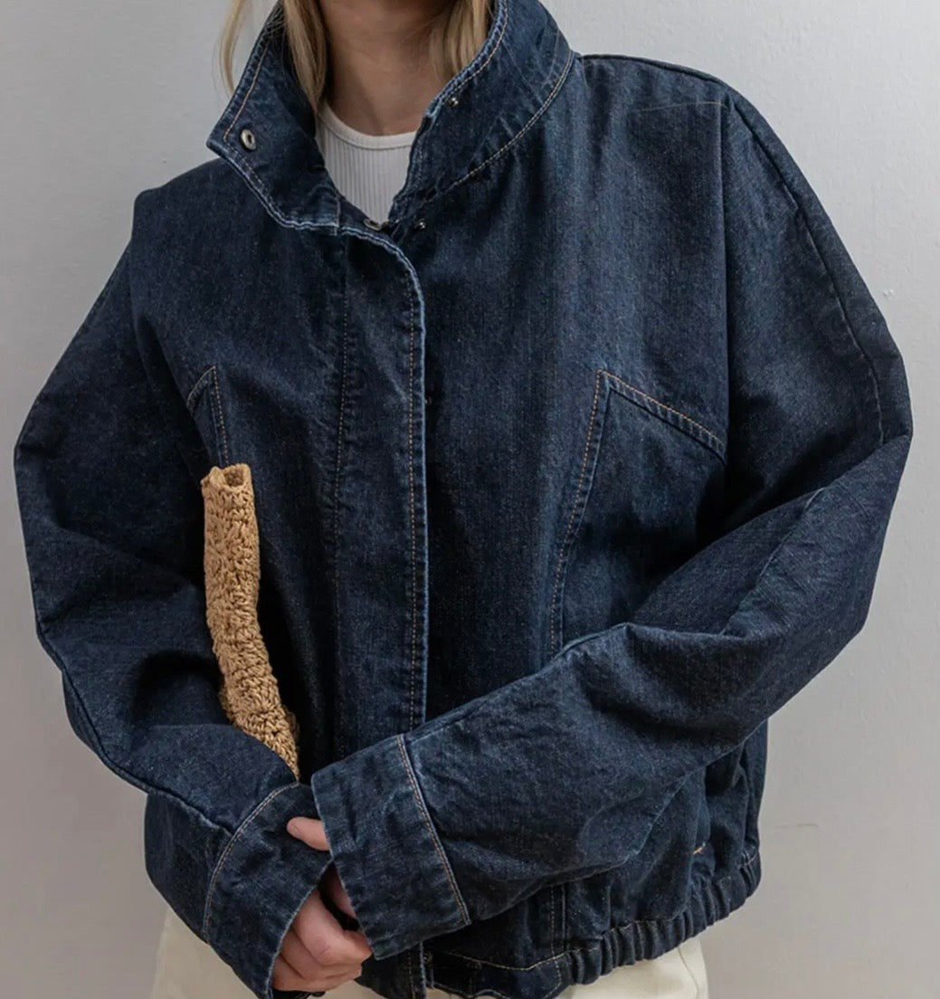 Funnel Neck Jacket