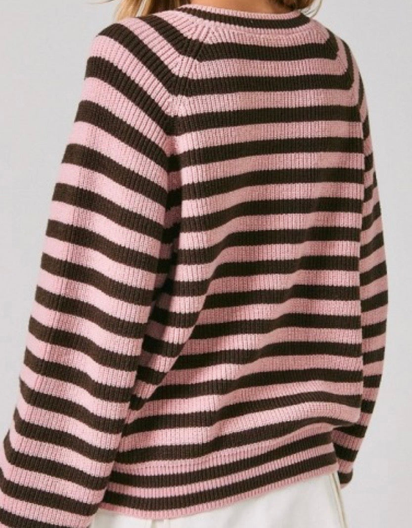 Striped Cardigan