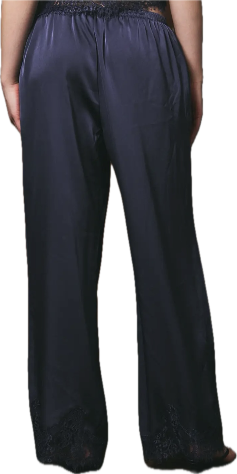 Satin & Lace Pants