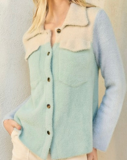 Color Block Sweater