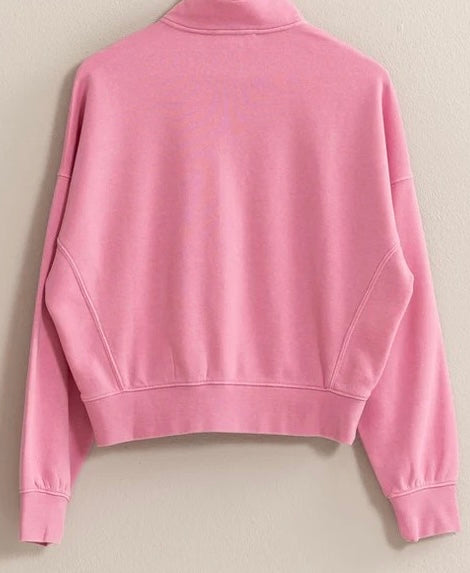 Half Zip Sweatshirt