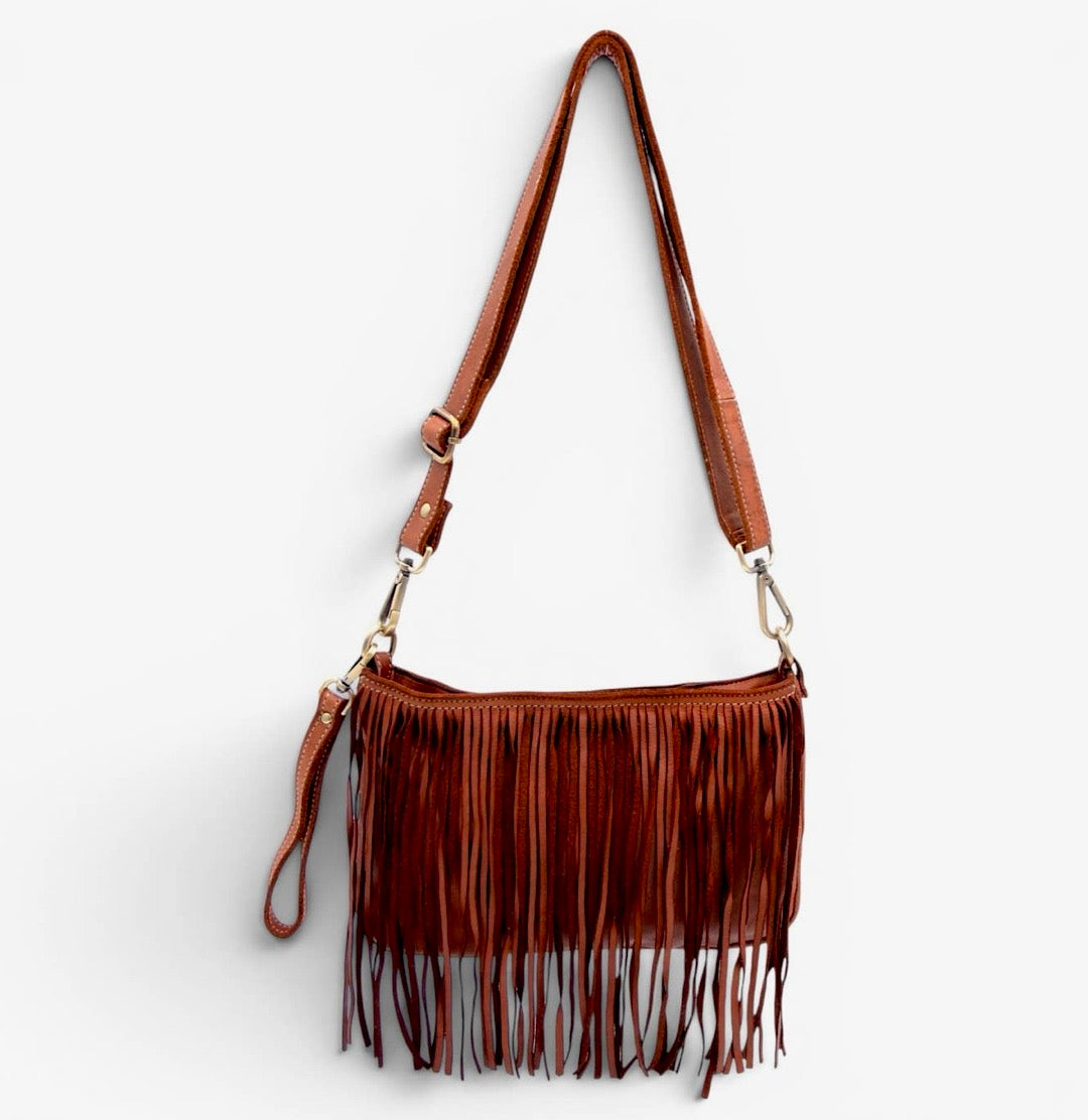 Fringe Crossbody