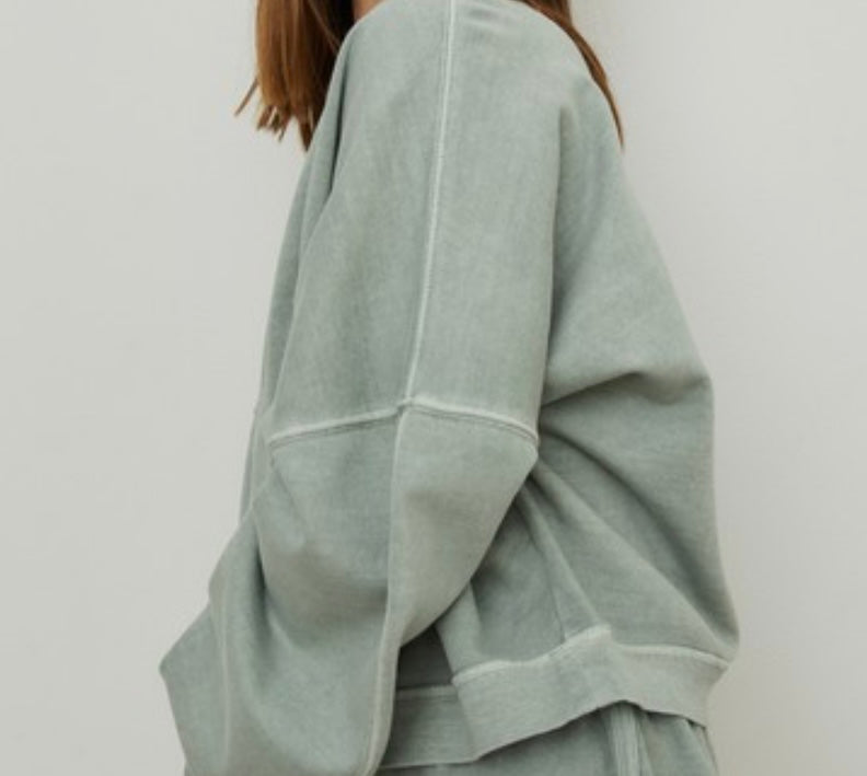 Organic Crop Sweatshirt