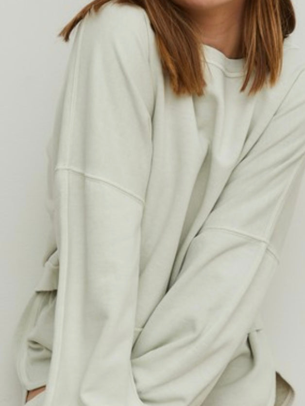 Organic Crop Sweatshirt