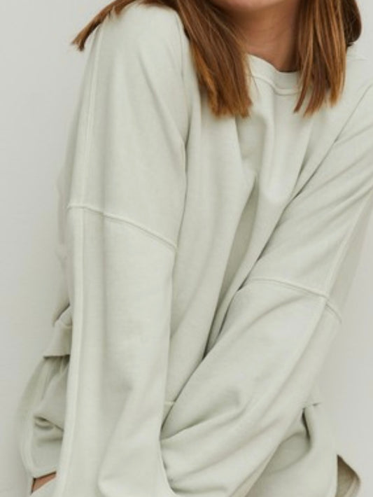 Organic Crop Sweatshirt