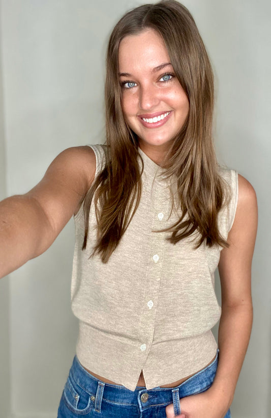 Button Up Vest
