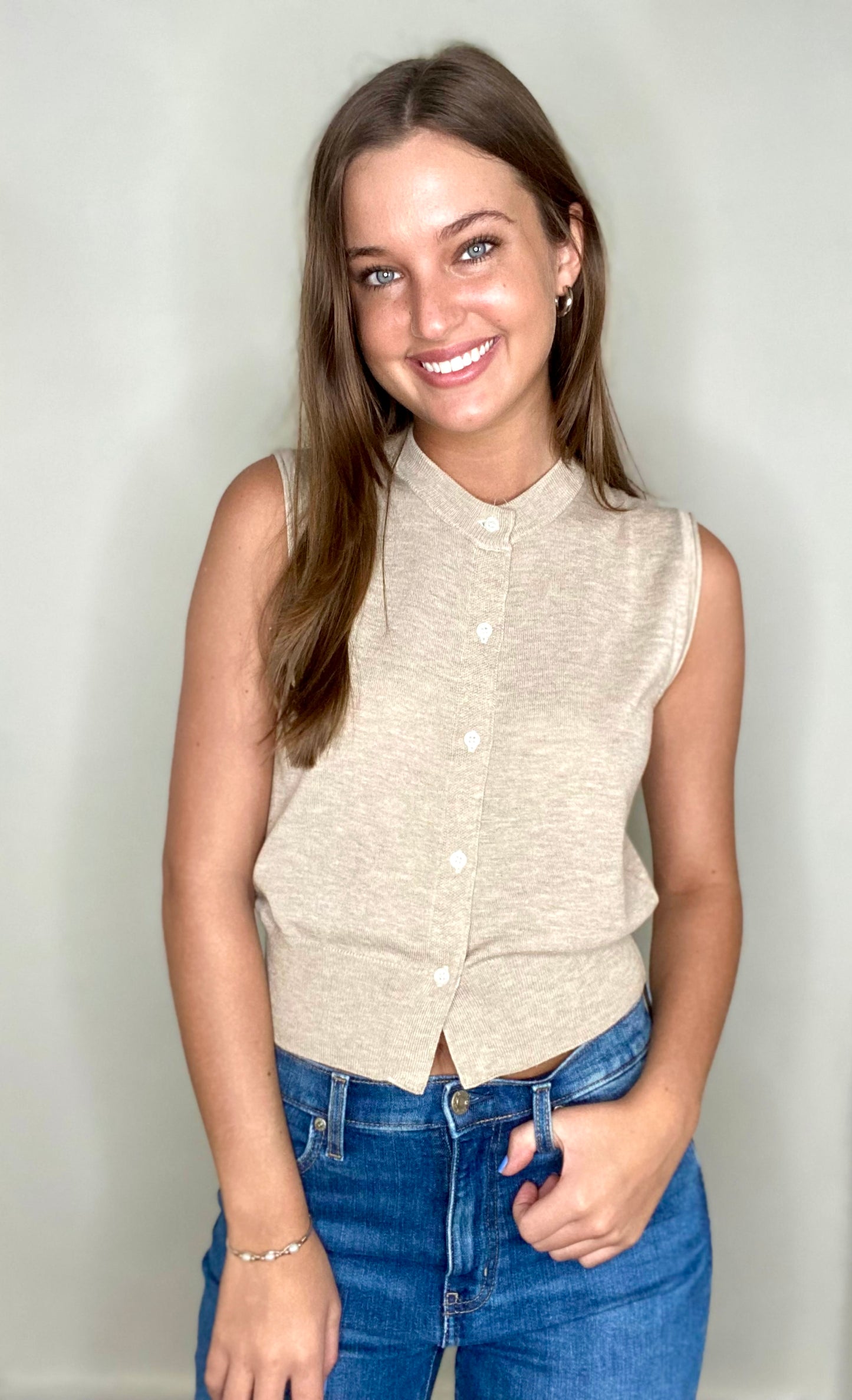 Button Up Vest