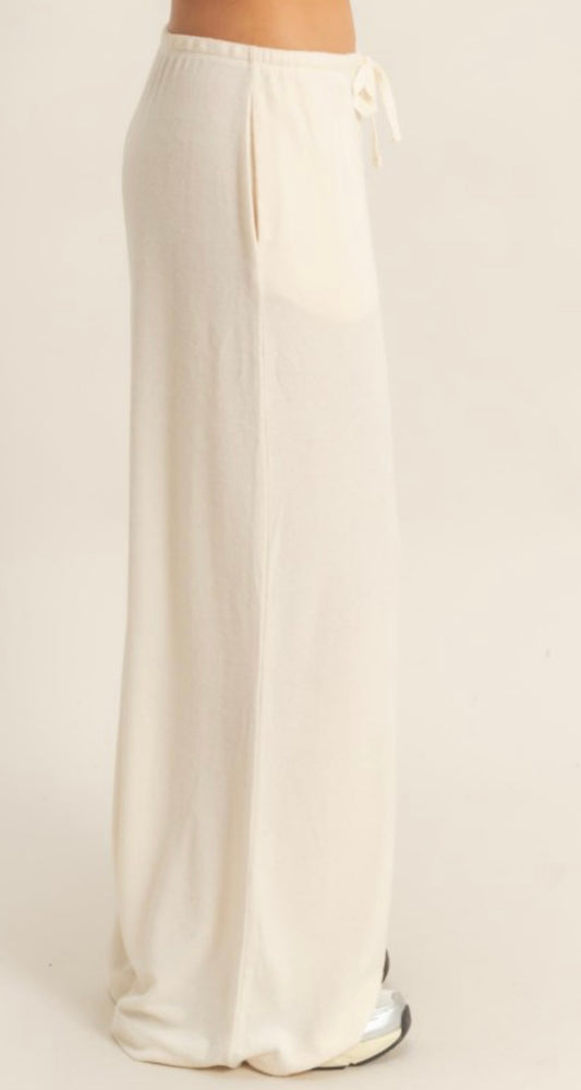 Brushed Knit Pants