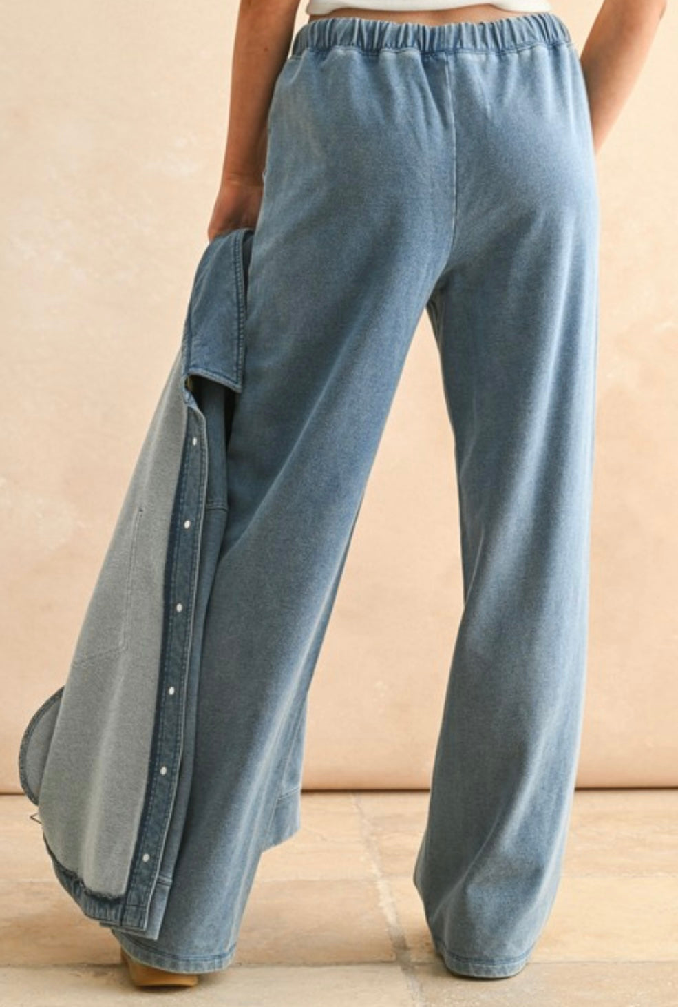 Washed Knit Pants