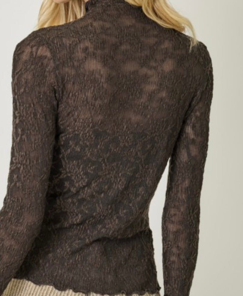Lace Knit Top