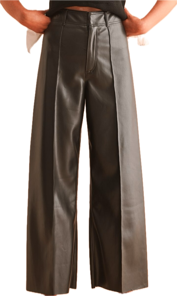 Brown Leather Pants