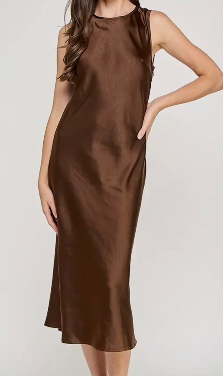 Satin Slip Dress