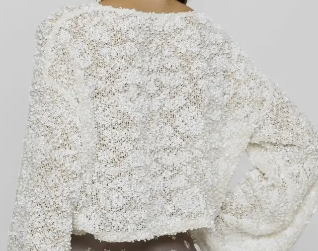 Sequin Knit Top