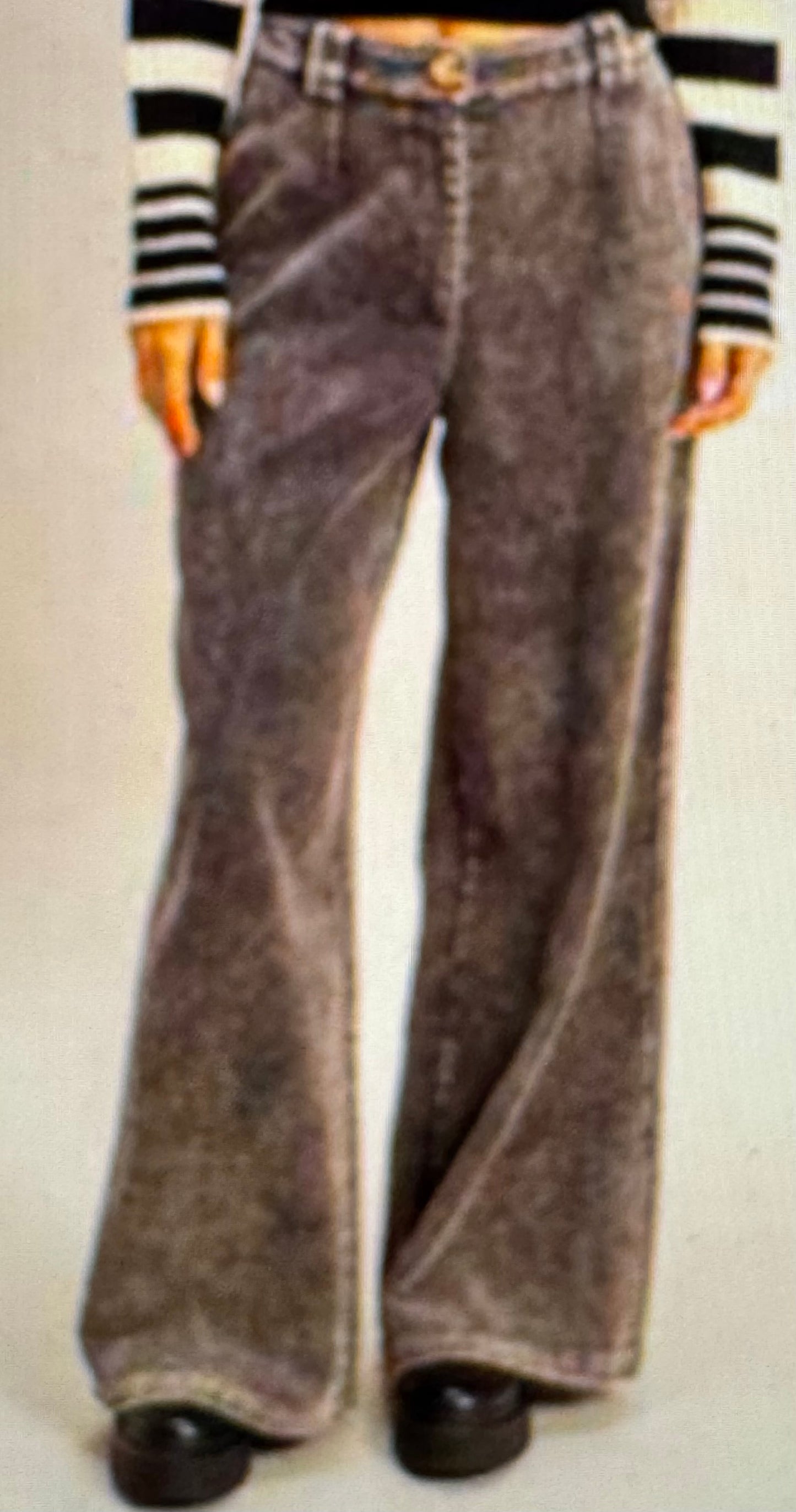 Charcoal Corduroy Pants