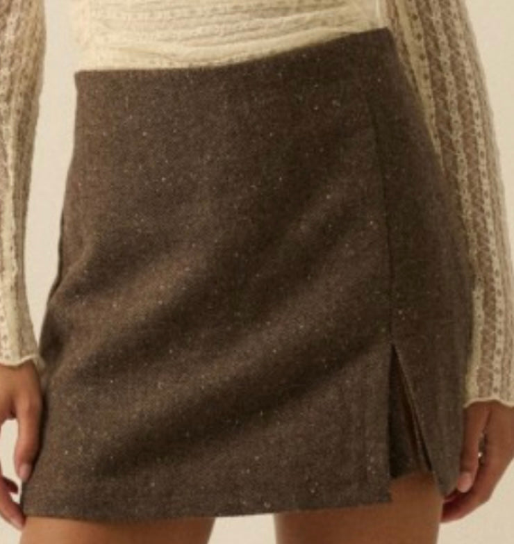 Tweed Skort