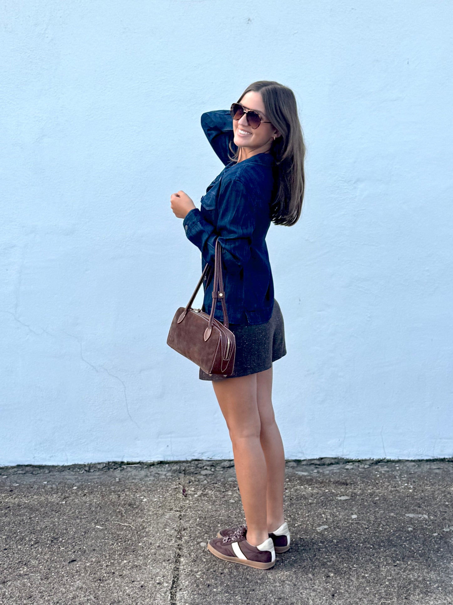 Tweed Skort