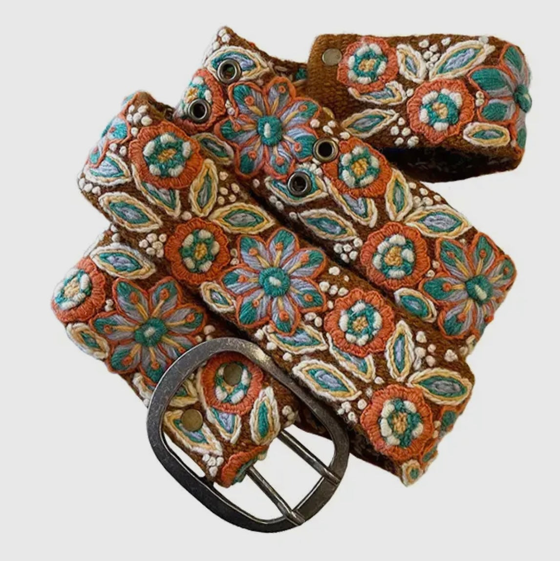 Embroidered Belts
