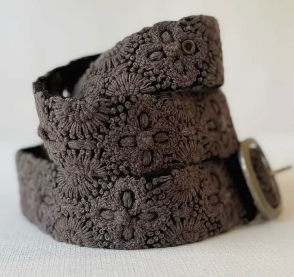 Embroidered Belts