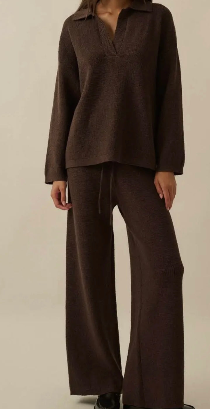 Chocolate Sweater Pants