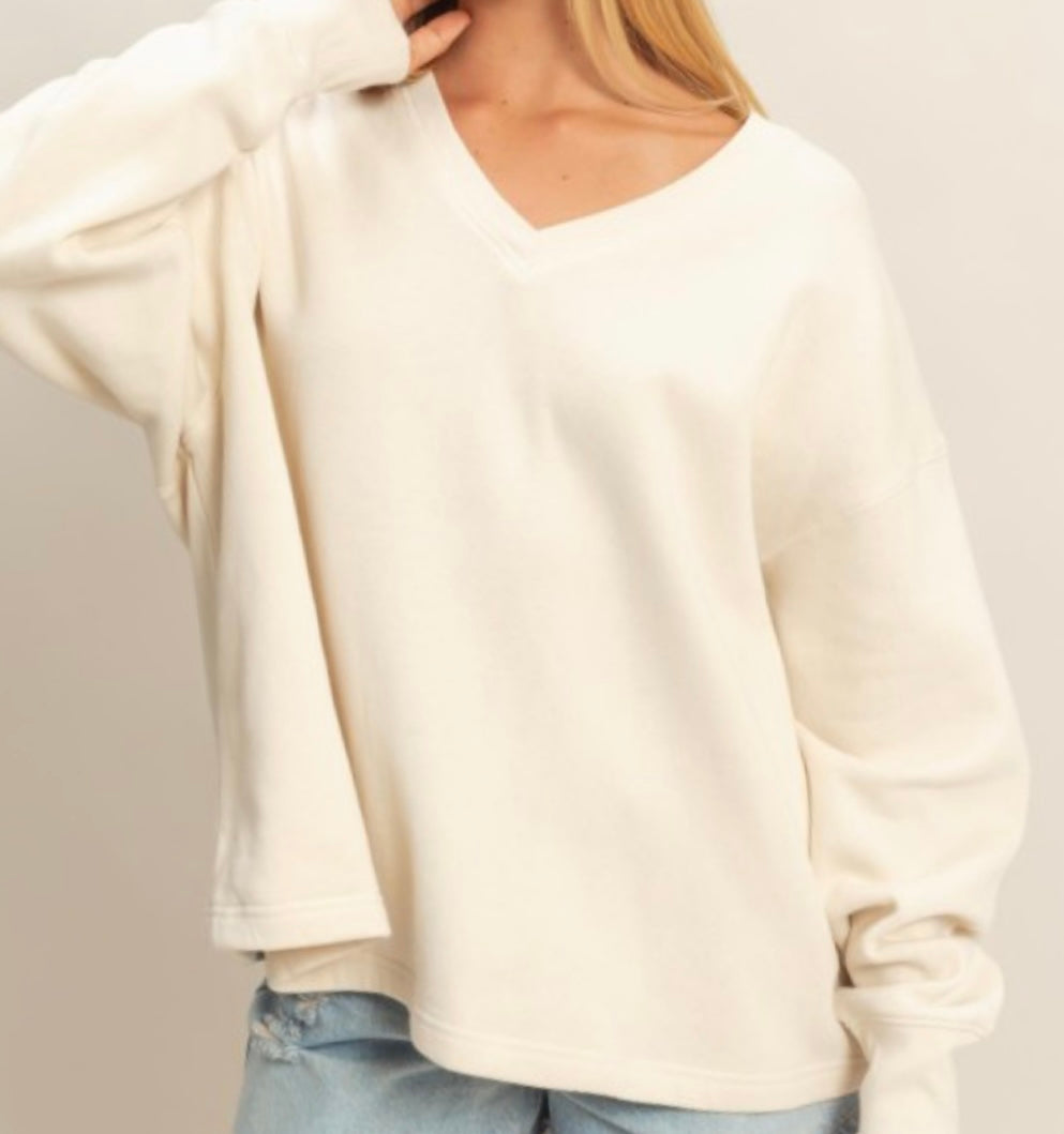 V Neck Pullover