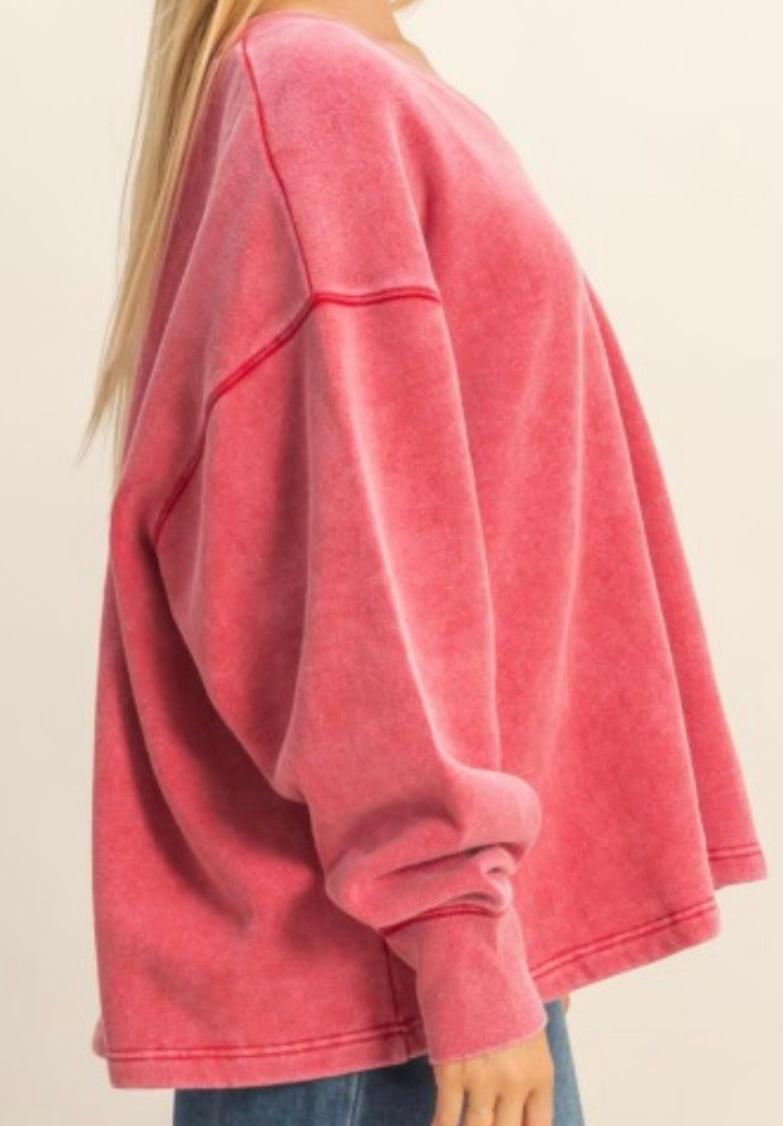 V Neck Pullover