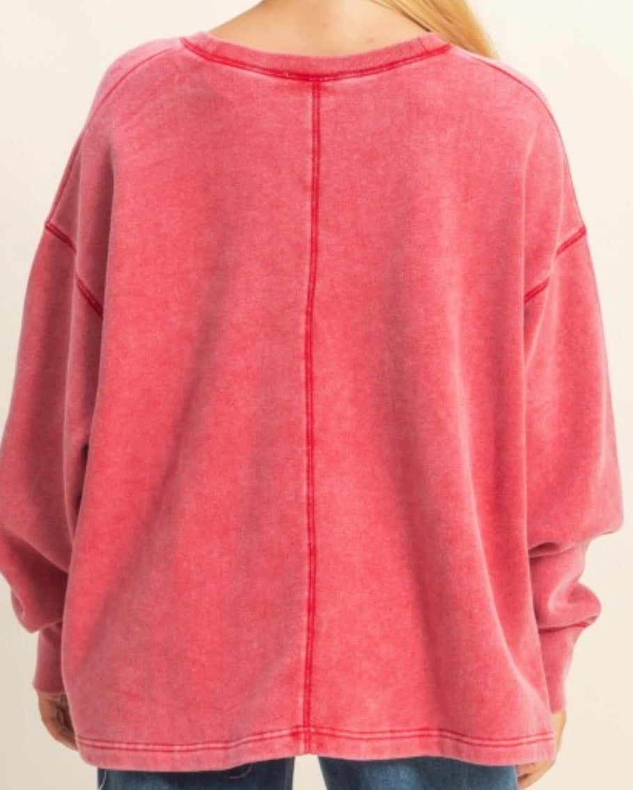 V Neck Pullover