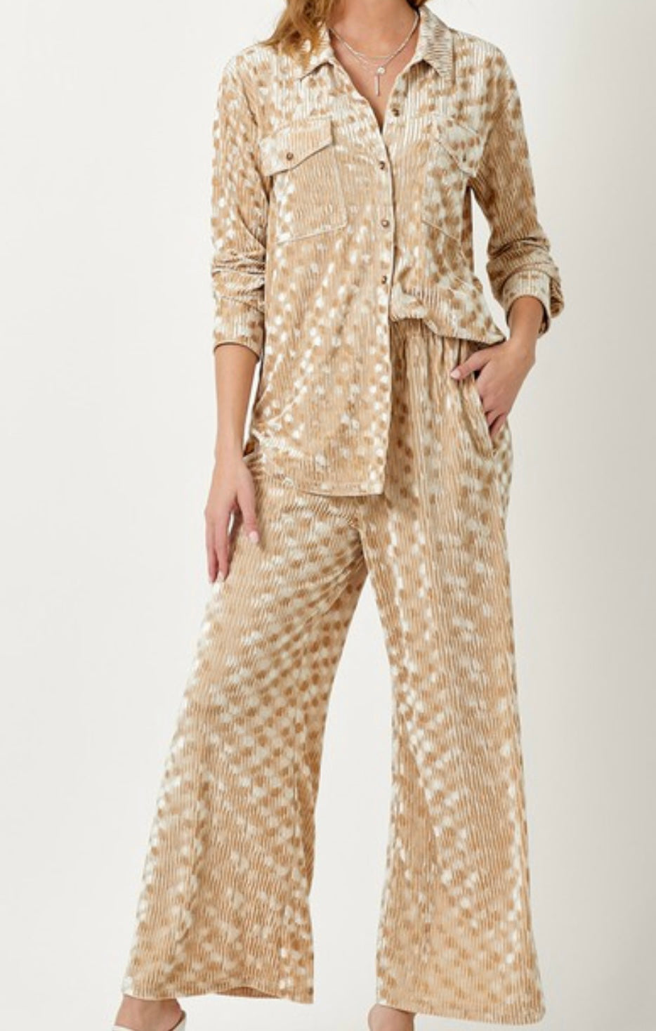 Textured Velvet Separates