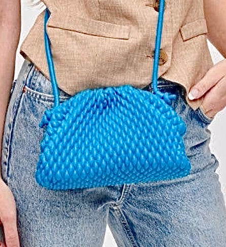 Ocean Blue Purse – Lux and Luv