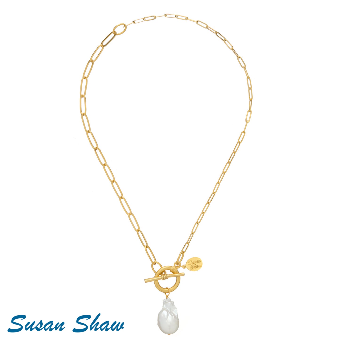 Katie Paperclip Necklace