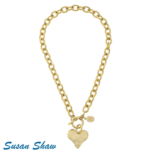 Heart Toggle Necklace
