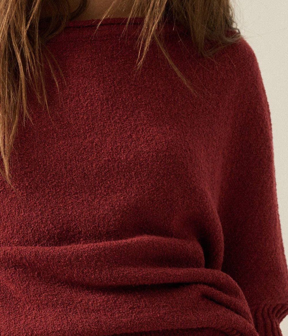 Boatneck Dolman Sweater