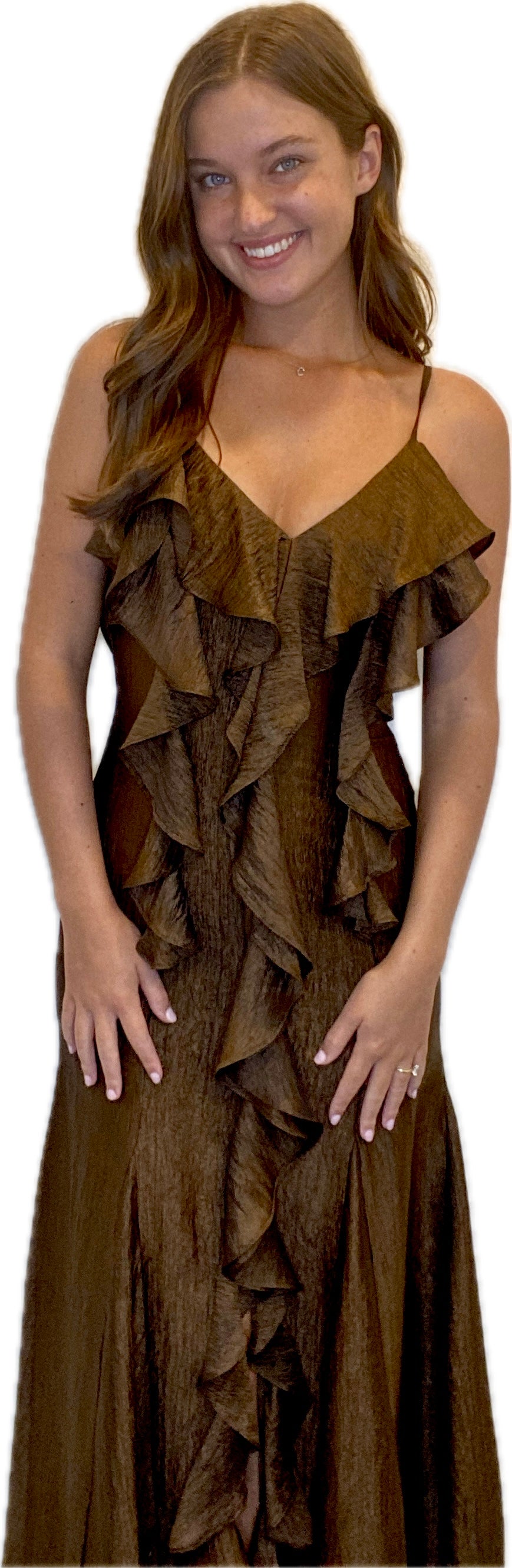 Ruffled Maxi Dress