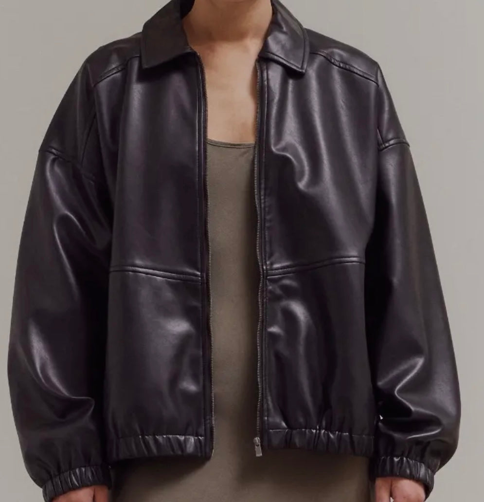 Black Bomber Jacket