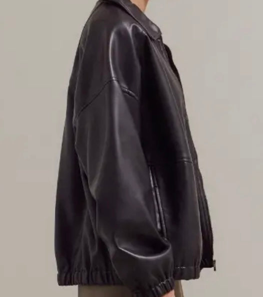 Black Bomber Jacket