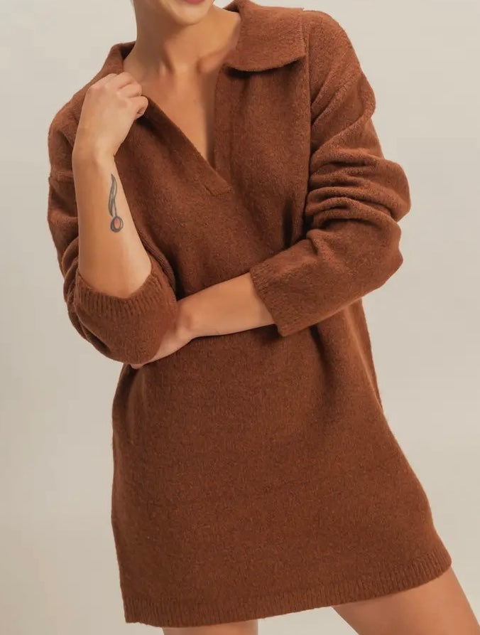 Polo Sweater Dress