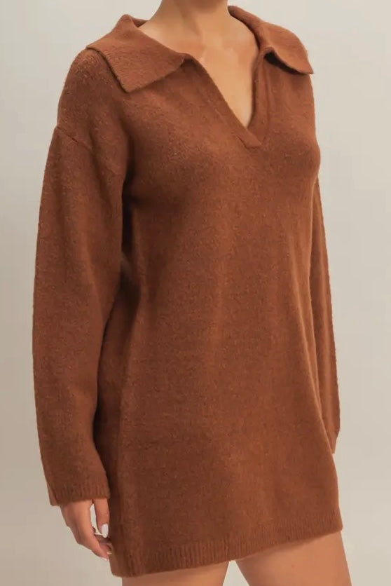Polo Sweater Dress
